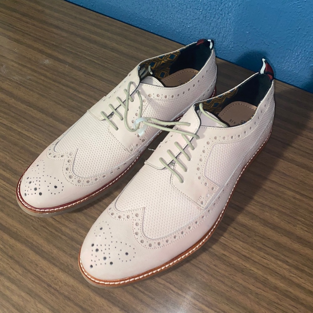 Ben Sherman Oxfords size 13 Dusted Pink brand new